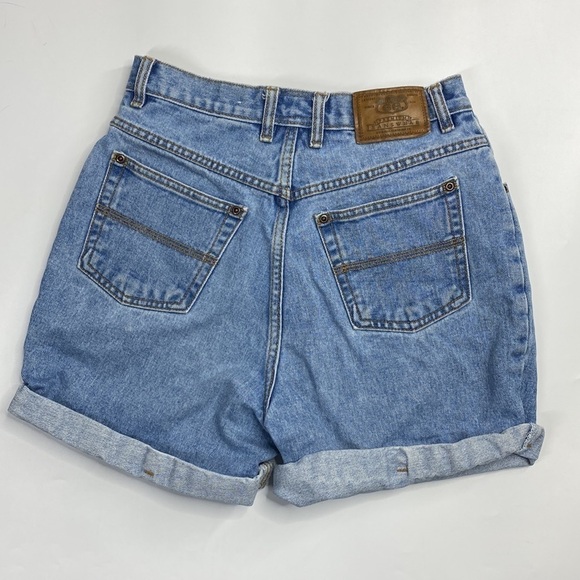 Vintage Route 66 Rolled Cuff High Waisted Shorts Size 9/10 - Picture 2 of 9